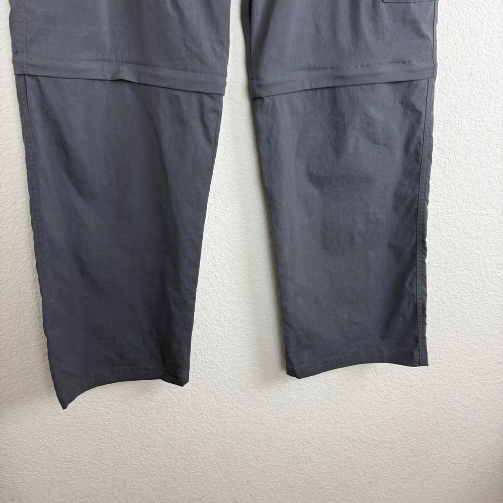 PrAna Cargo Hiking Pants Stretch Zion II Men’s Size XL | 32 inseam Grey Outdoor